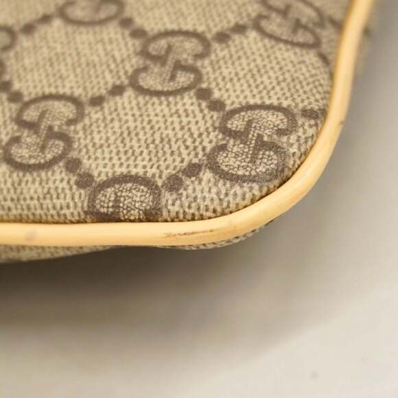 Gucci GG Supreme Shoulder Bag 201446 Beige, Cream Yellow, and Champagne for W... - Picture 6 of 13